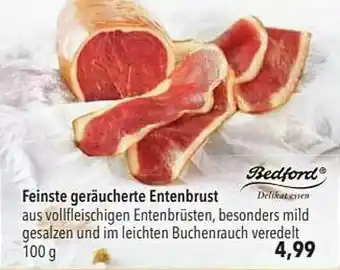 CITTI Markt Bedford Feinste Geräucherte Entenbrust Angebot