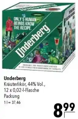 CITTI Markt Underberg Kräuterlikör Angebot