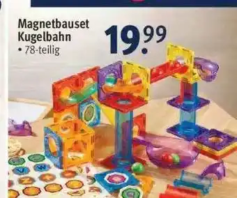 Rossmann Magnetbauset Kugelbahn Angebot