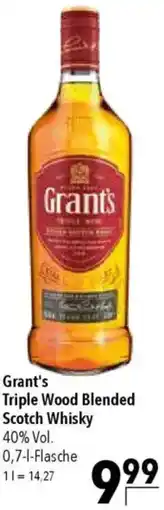 CITTI Markt Grant's Triple Wood Blended Scotch Whisky Angebot