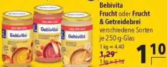 CITTI Markt Bebivita Frucht oder Frucht & Getreidebrei Angebot