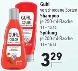 CITTI Markt Guhl Shampoo oder Spülung Angebot