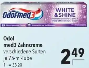 CITTI Markt Odol med3 Zahncreme Angebot