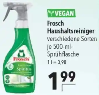 CITTI Markt Frosch Haushaltsreiniger Angebot