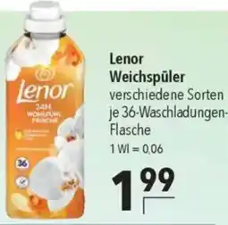 CITTI Markt Lenor Weichspüler Angebot