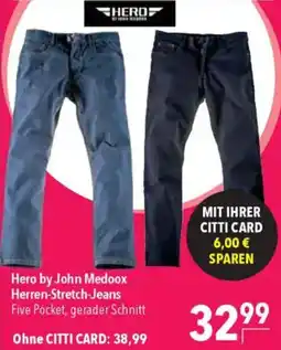 CITTI Markt Hero by John Medoox Herren-Stretch-Jeans Angebot