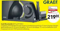 CITTI Markt Graef Allesschneider MY Tiny MT1006EU Angebot