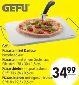 CITTI Markt Gefu Pizzastein-Set Darioso Angebot