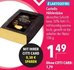 CITTI Markt Castello Höhlenkäse Angebot