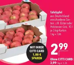 CITTI Markt Tafeläpfel Angebot