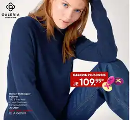 Galeria GALERIA cashmere Damen-Rollkragen Pullover Angebot