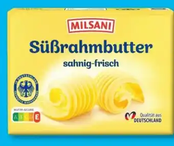 Aldi Süd Milsani Süßrahmbutter Angebot