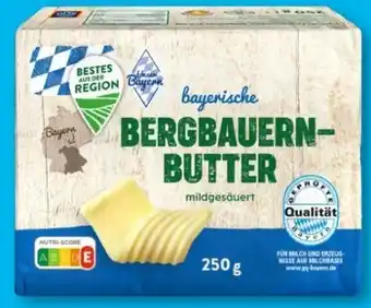 Aldi Süd Bestes aus der Region Bergbauern-Butter Angebot
