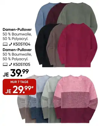 Galeria Damen-Pullover Angebot