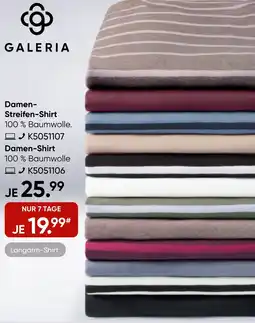 Galeria GALERIA Damen Streifen-Shirt Angebot
