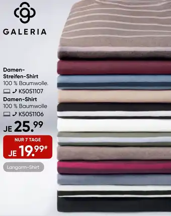 Galeria GALERIA Damen Streifen-Shirt Angebot