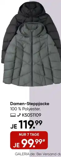 Galeria Damen-Steppjacke Angebot