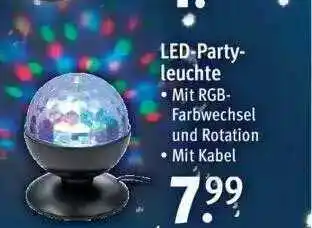 Rossmann Led Party Leuchte Angebot