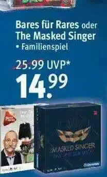 Rossmann Bares Für Rares Oder The Masked Singer Angebot