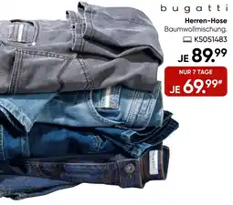 Galeria bugatti Herren-Hose Angebot