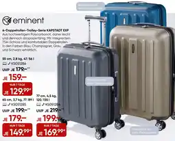 Galeria Eminent 4-Doppelrollen-Trolley-Serie KAPSTADT EXP Angebot
