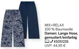 Galeria Damen: Lange Hose, gemustert/einfarbig Angebot