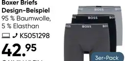 Galeria BOSS Boxer Briefs Design-Beispiel Angebot