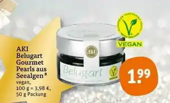 tegut Aki Belugart Gourmet Pearls Aus Seealgen Angebot