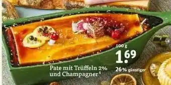 tegut Pate Mit Trüffeln 2% Und Champagner Angebot