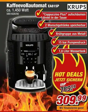 Poco Krups Kaffeevollautomat Angebot