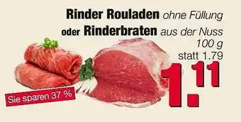 Edeka Scherer Rinde Rouladen Ode Rinderbraten Angebot