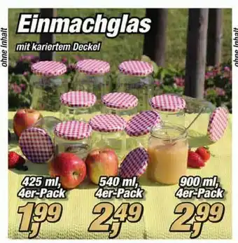 Posten Börse Einmachglas Angebot