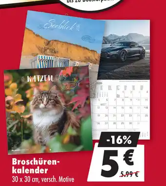 Mäc Geiz Broschürenkalender Angebot