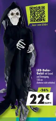 Mäc Geiz LED-Deko- Geist Angebot