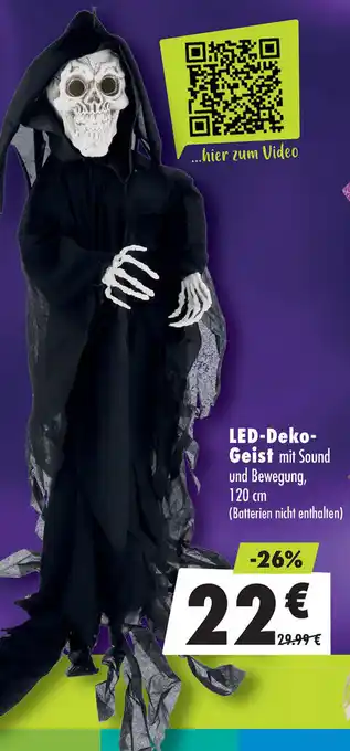 Mäc Geiz LED-Deko- Geist Angebot