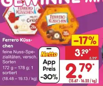Netto Marken-Discount Ferrero Küsschen Klassik Angebot