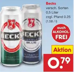 Netto Marken-Discount Beck's Pilsener Angebot