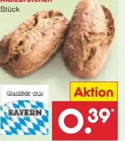 Netto Marken-Discount Netto Backstube Münchner Malzbrötchen Angebot