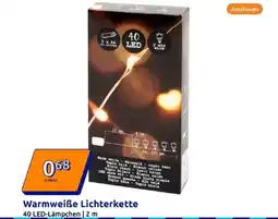 Action Warmweiße lichterkette Angebot