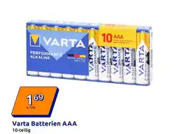 Action Varta batterien aaa Angebot