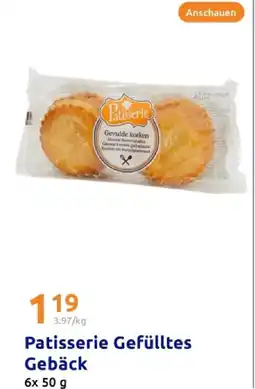 Action Patisserie gefülltes gebäck Angebot