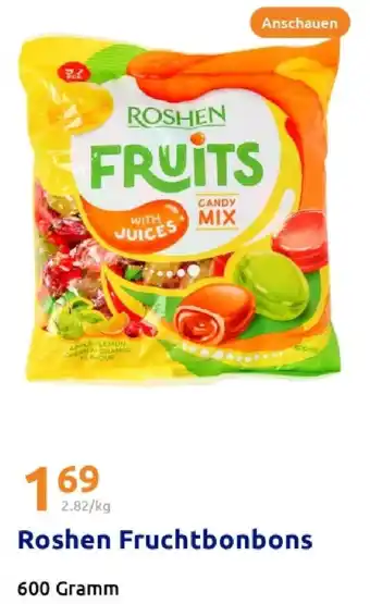 Action Roshen fruchtbonbons Angebot