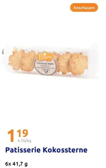 Action Patisserie kokossterne Angebot