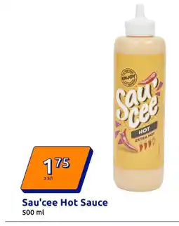 Action Sau'cee hot sauce Angebot