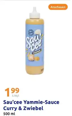 Action Sau'cee yammie-sauce curry & zwiebel Angebot
