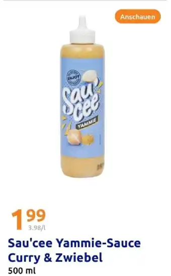 Action Sau'cee yammie-sauce curry & zwiebel Angebot