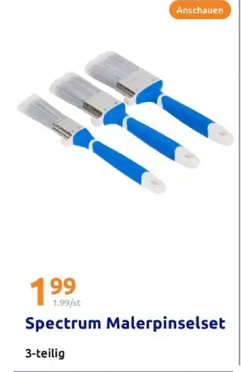Action Spectrum malerpinselset Angebot