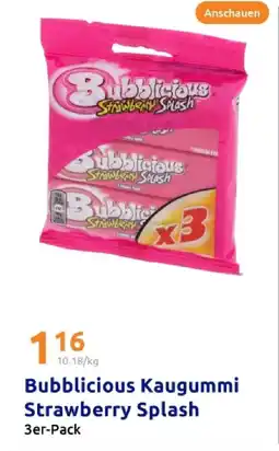 Action Bubblicious kaugummi strawberry splash Angebot