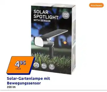 Action Solar gartenlampe mit bewegungssensor Angebot