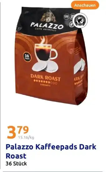 Action Palazzo kaffeepads dark roast Angebot